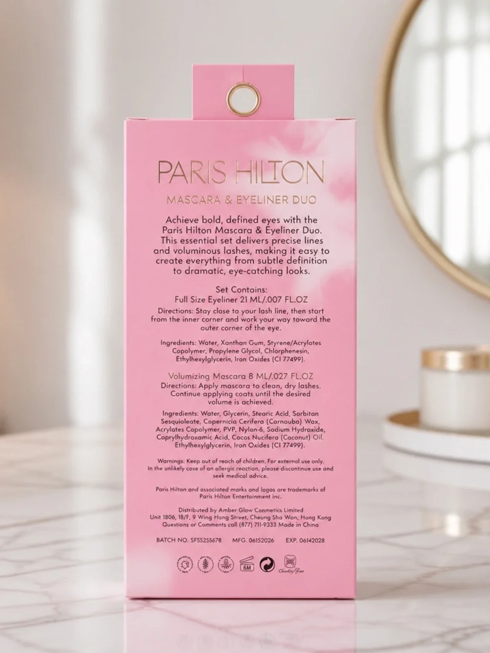 Paris Hilton Lash & Line Mascara & Eyeliner Duo